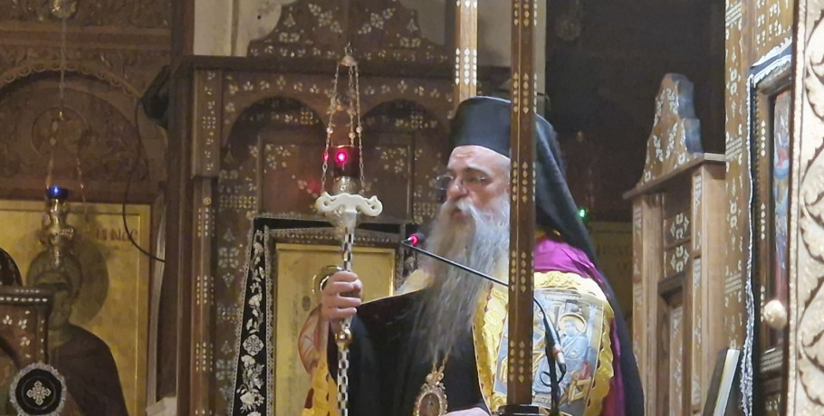 Μεγάλη τιμή και ευλογία για τη Σκύδρα – Παρουσία του Επισκόπου Αλμωπίας κ. Στεφάνου στον Ιερό Ναό Αγίου Στεφάνου