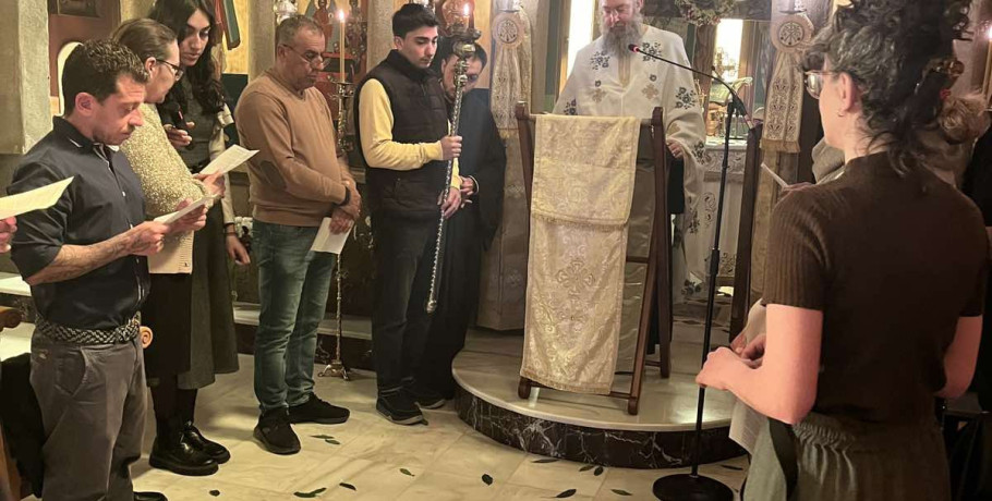 Οικουμενικό μήνυμα αγάπης στον Εσπερινό της Αγάπης στο Νεοχώρι Αλμωπίας