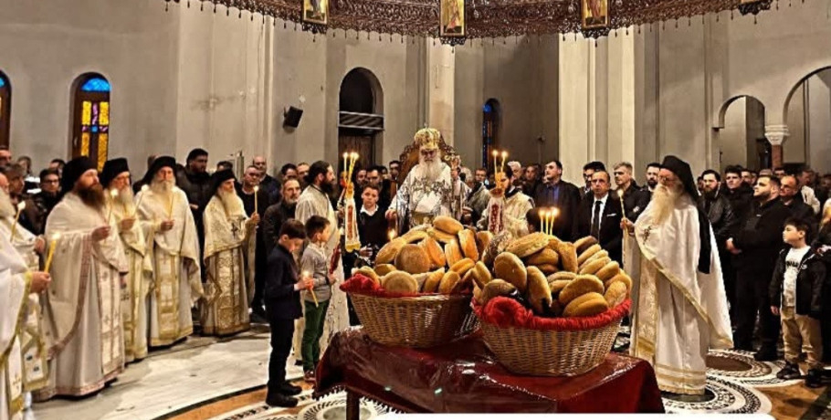 Μέσα στην Αναστάσιμη χαρά εορτάζει η Μονή των Αγίων Ραφαήλ, Νικολάου και Ειρήνης στη Γρίβα