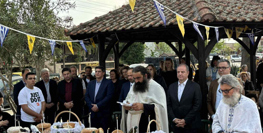 Πανηγυρικός Εσπερινός για τη Ζωοδόχο Πηγή στο Παλαιφύτο