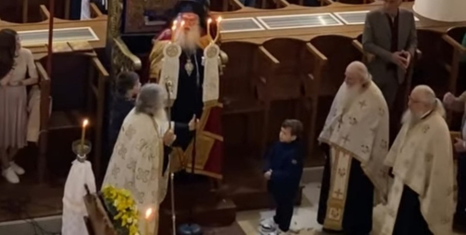 Με λαμπρότητα ο Πανηγυρικός Εσπερινός στον Άγιο Γεώργιο Γουμένισσας