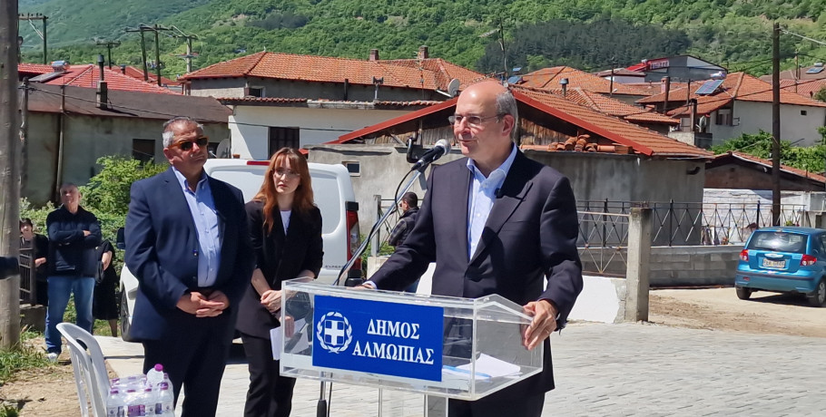 Κωστής Χατζηδάκης στους Προμάχους: «Εδώ χτυπάει η καρδιά της Ελλάδος»