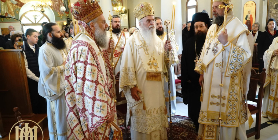 Πανηγυρικός εορτασμός στη Θεσσαλονίκη για τη Σύναξη των Αγίων της Θεσσαλονίκης – Ξεχωριστή παρουσία του π. Χερουβείμ Τσίνογλου