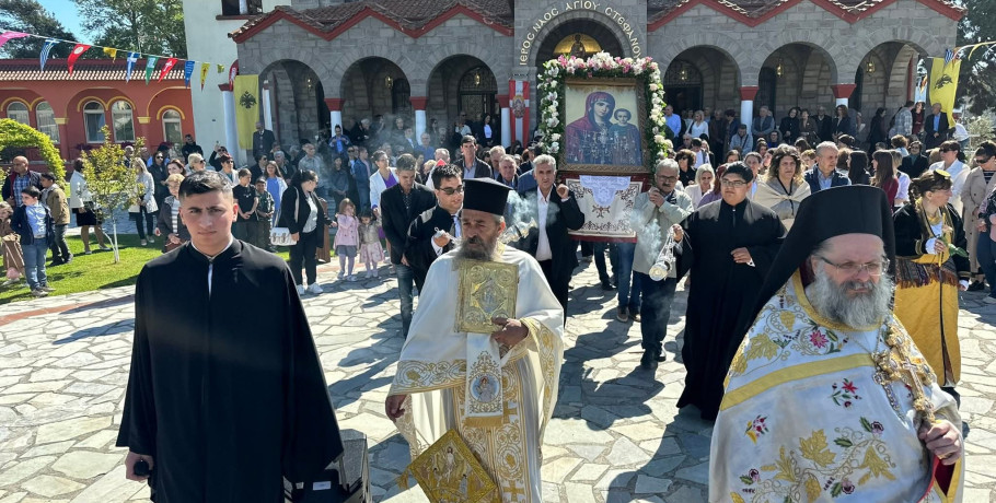 Με λαμπρότητα ο εορτασμός της Εφεστίου Εικόνος στη Σκύδρα