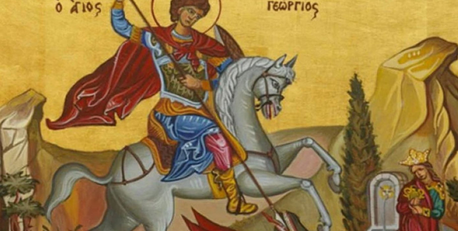 Κοινότητα Κρανέας Δήμου Σκύδρας -Εσπερινός και Περιφορά των εικόνων Αναστάσεως του Κυρίου και του Αγίου Γεωργίου