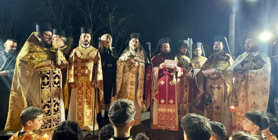 Συνάντηση Επιταφίων στη Γέφυρα της ΠΥΛΑΙΑΣ για 2η χρονιά.: Προεξείχε ο Ιεροκήρυκας π Χερουβίμ Τσινογλου