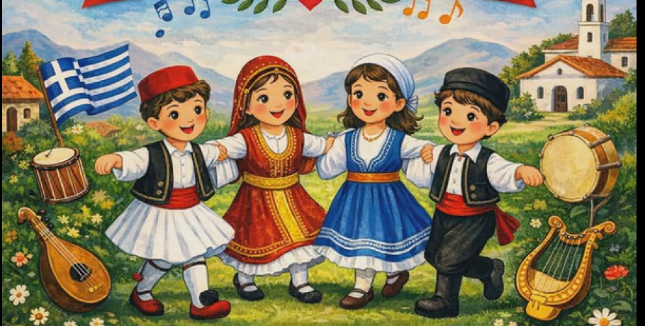Καρυώτισσα: Αυτή τη στιγμή πραγματοποιείται το 5ο Παιδικό Φεστιβάλ Παραδοσιακών Χορών (video)