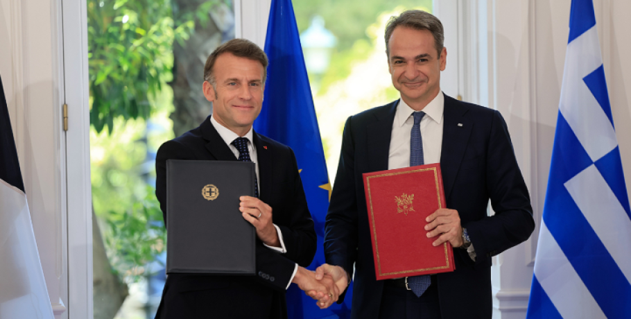 Αυτές είναι οι εννιά συμφωνίες που υπέγραψαν Ελλάδα και Γαλλία στο Μαξίμου
