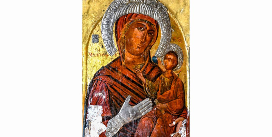 Η Παναγία η Μηλιώτισσα στον ΙΝ Αγίου Γεωργίου Γιαννιτσών