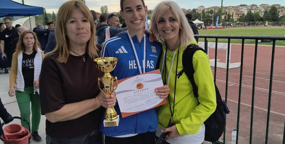 2ο ΓΕΛ Έδεσσας - Πανελλήνιο ρεκόρ από τη Φανή Μαρκούλη