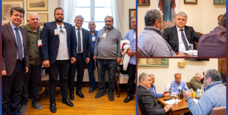 «Στο πλευρό των ακριτών της θάλασσας – Συνάντηση του Προέδρου της ΝΙΚΗΣ Δημήτρη Νατσιού με αντιπροσωπεία αλιέων στη Βουλή»