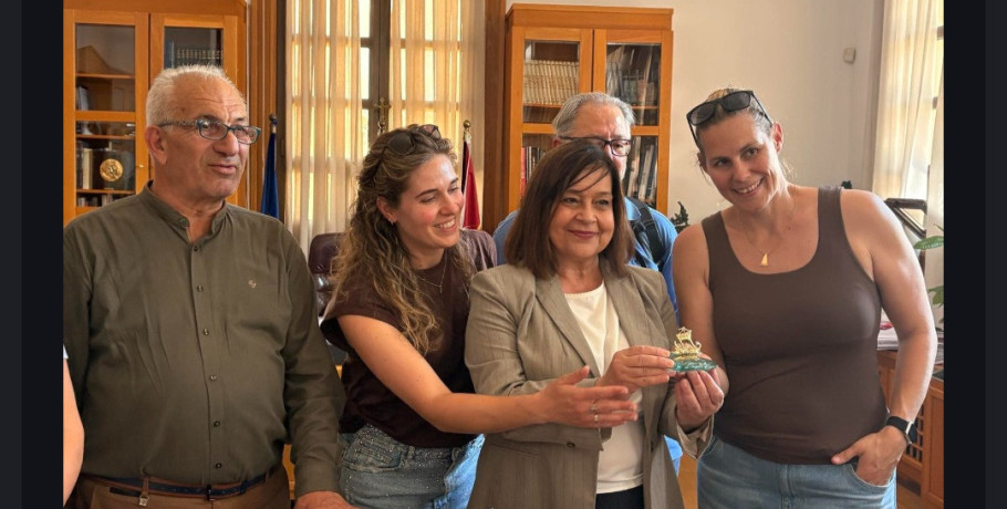 Η Δήμαρχος Καλαμαριάς υποδέχθηκε μαθητές από την Ολλανδία και το 2ο Πειραματικό Γυμνάσιο Καλαμαριάς στο πλαίσιο του Erasmus