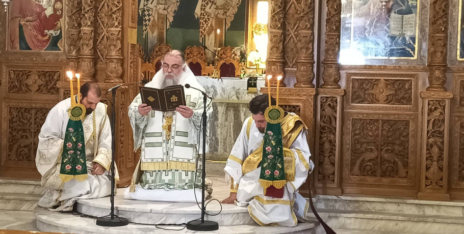 Ο εορτασμός της Πεντηκοστής στην Αριδαία και στον Ιερό Ναό Αγίων Νικάνδρου και Ιωαννικίου