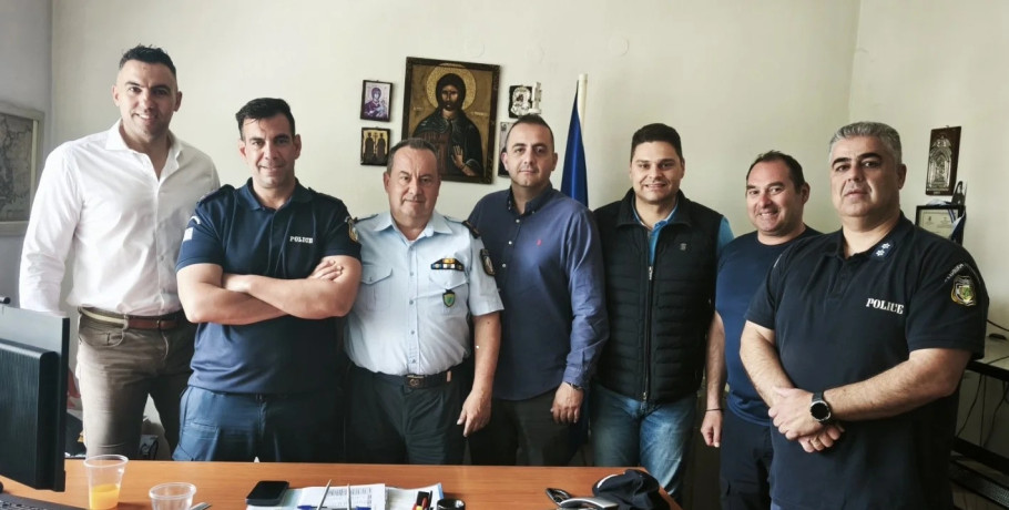 Η Ένωση Αξιωματικών Ελληνικής Αστυνομίας Κεντρικής Μακεδονίας στο Α.Τ. Θερμαϊκού - Παράδοση υλικοτεχνικού εξοπλισμού