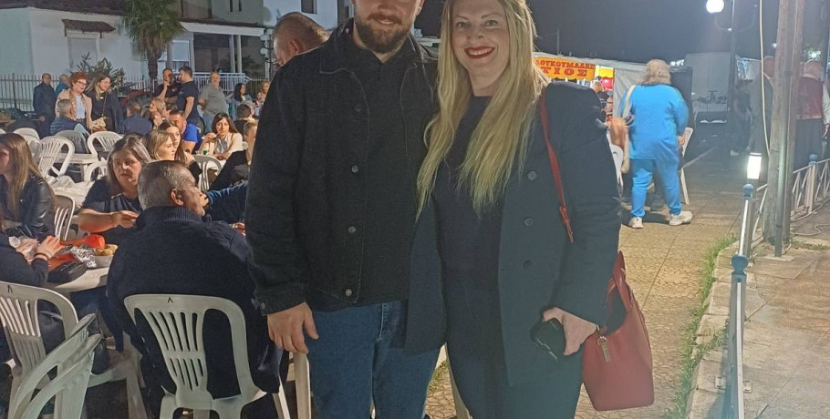 Ηχηρή παρουσία της Μαρίας Παπαδοπούλου στα Καλύβια