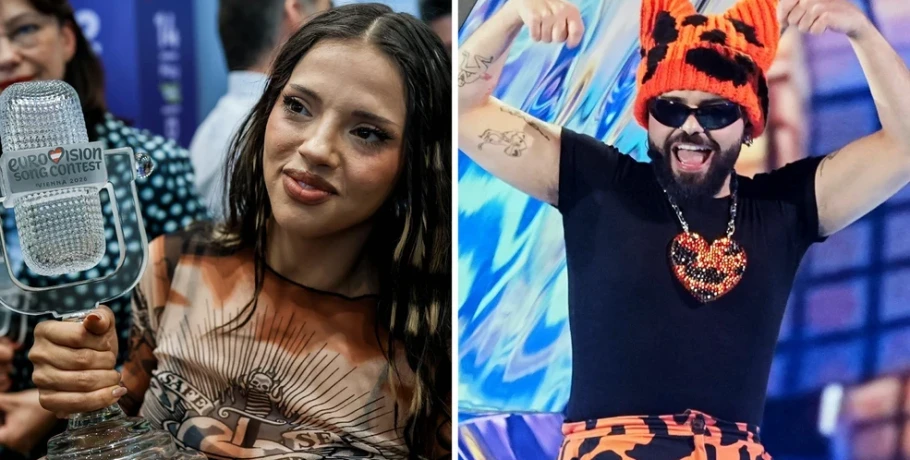 Eurovision 2026: Αποθέωση για τη νικήτρια Ντάρα στη Σόφια – Συγκινητική επιστροφή για τον Ακύλα στην Αθήνα
