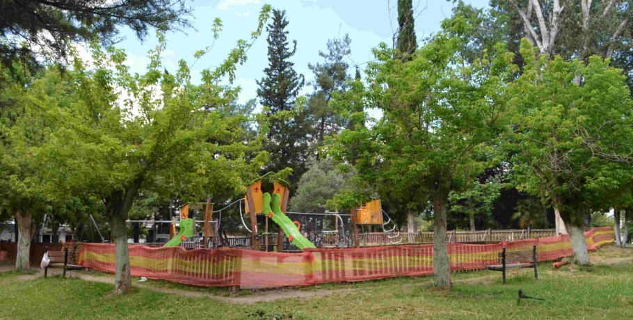 Αναστολή λειτουργίας παιδικής χαράς στην πλ. Πλαστήρα Σκύδρας
