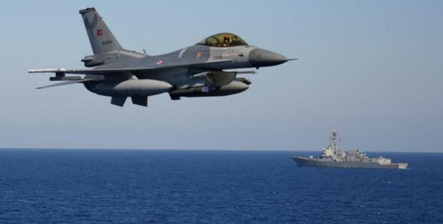 Επικίνδυνη τουρκική κλιμάκωση στο Αιγαίο: Οπλισμένα F-16 και εικονική αερομαχία με ελληνικά μαχητικά