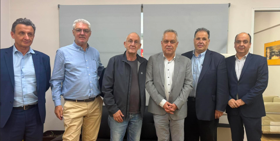 Συνάντηση μελών του Δ.Σ. της Ε.Ι.Ε.Τ. με τον Γραμματέα Επικοινωνίας του ΠΑΣΟΚ