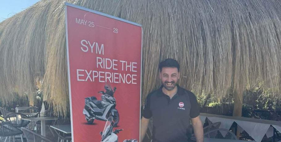 Ο Αποστόλης Πετρίδης στο ﻿SYM ROADTRIP 2026
