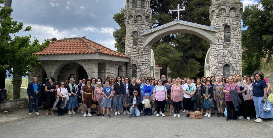 Προσκυνηματική εκδρομή σε Εύβοια και Αίγινα διοργάνωσε ο π. Παΐσιος Κίτσος