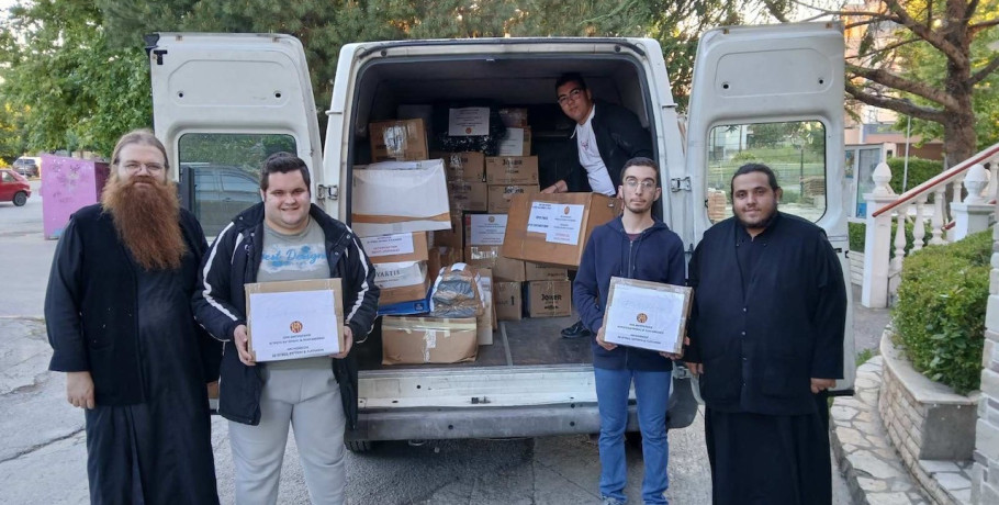 Η Ιερά Μητρόπολη Κίτρους πρόσφερε Ιερά σκεύη στην Ιερά επισκοπή Κατάγκας