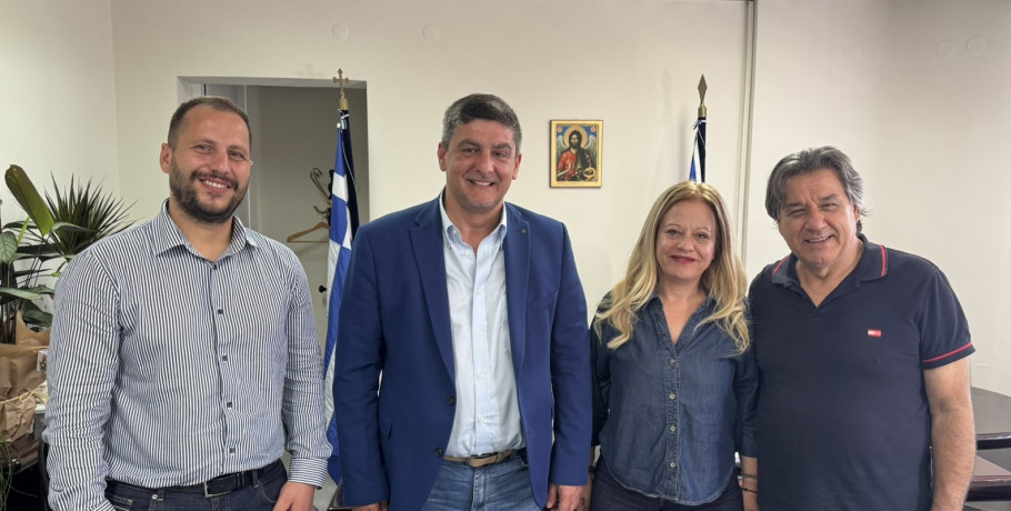 Συνάντηση Δημάρχου Πέλλας με τη νέα Διοικήτρια του Νοσοκομείου Γιαννιτσών