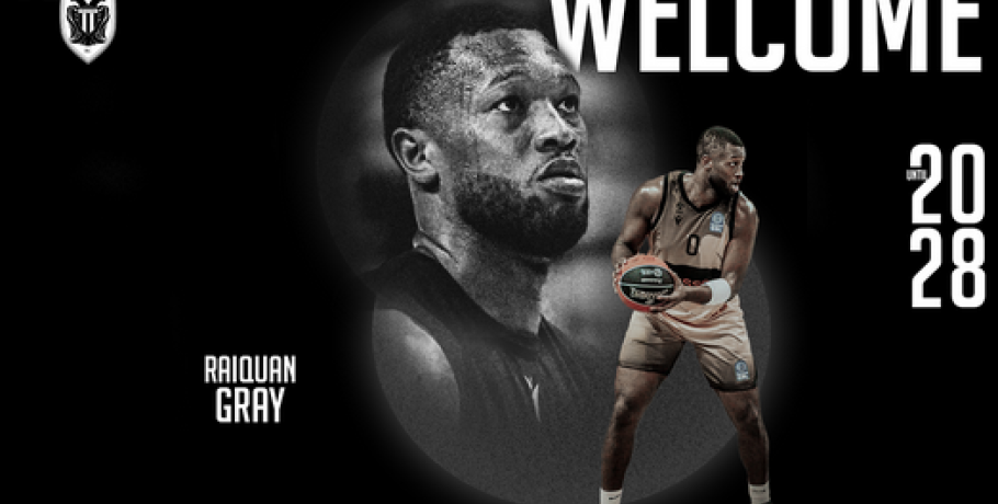 O RaiQuan Gray στον ΠΑΟΚ μέχρι το 2028