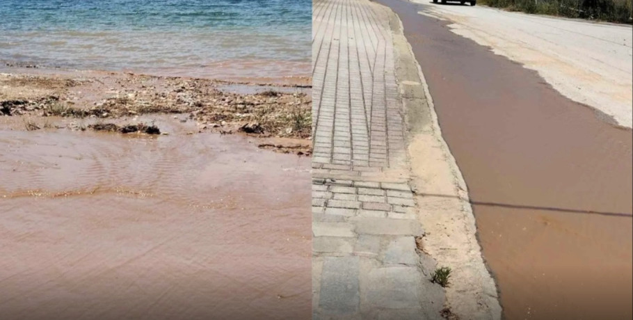 “Έσκασε” ο βιολογικός στη Νικήτη Χαλκιδικής- Κλειστή λόγω λυμάτων η παραλία