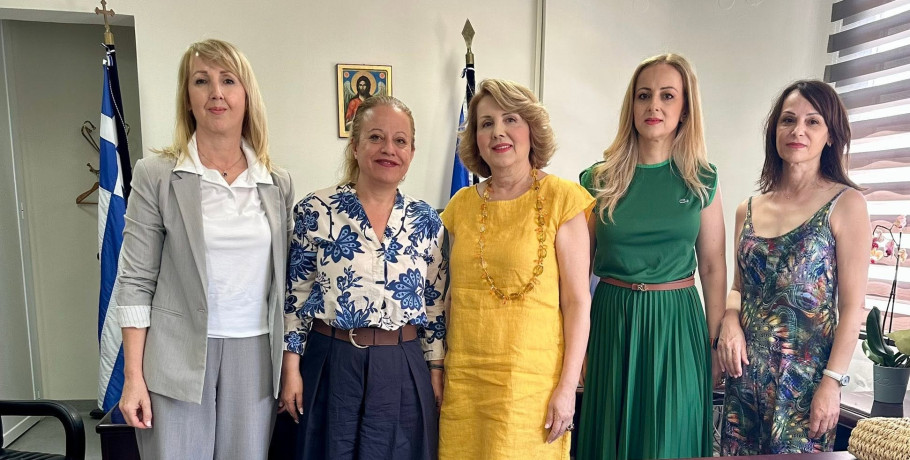 Σύλλογος Φίλων Νοσοκομείου Γιαννιτσών: Συνάντηση με τη νέα Διοικήτρια Νίκη Καρατζιούλα