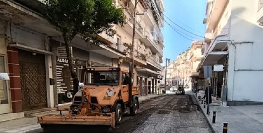 Έναρξη του έργου «Επισκευή Ασφαλτοστρώσεων Δήμου Έδεσσας Ά φάση»
