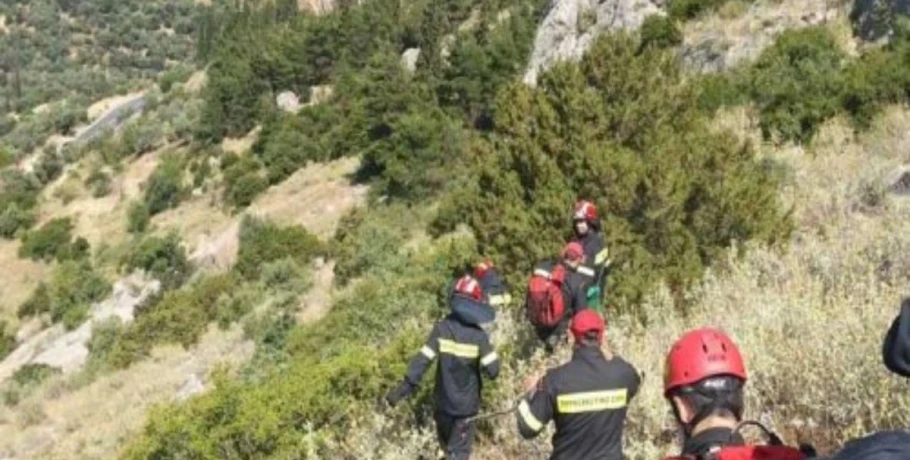 Όλυμπος: Ολοκληρώθηκε η διάσωση 66χρονης περιπατήτριας μετά από τραυματισμό