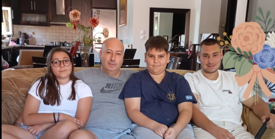 Κώστας Κεχαγιαδάκης: "Δροσερές" ευχές για την Γιορτή του Πατέρα