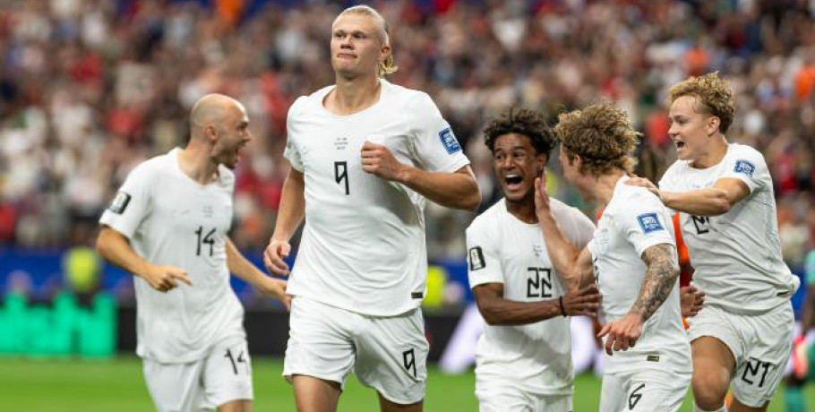 Ο Χάαλαντ «ξέρανε» (2-1) την Ακτή Ελαφοντοστού στο 86' και έστειλε τη Νορβηγία στους «16»