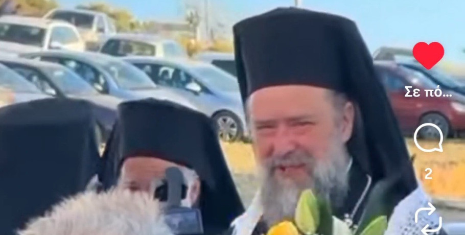 Με ιδιαίτερες τιμές η υποδοχή του Μητροπολίτη Θεσσαλονίκης Φιλοθέου στην Κρήτη – Θερμή εκδήλωση αγάπης από κλήρο και λαό