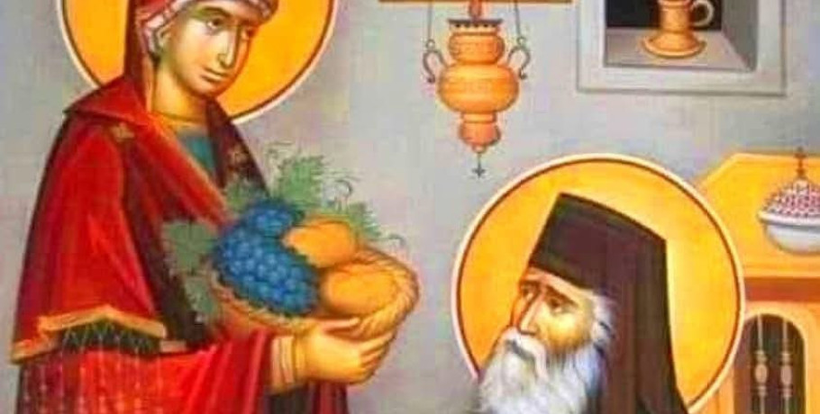 Η παράδοση για την επίσκεψη της Παναγίας στον Άγιο Παΐσιο κατά τη νηστεία του Δεκαπενταύγουστου