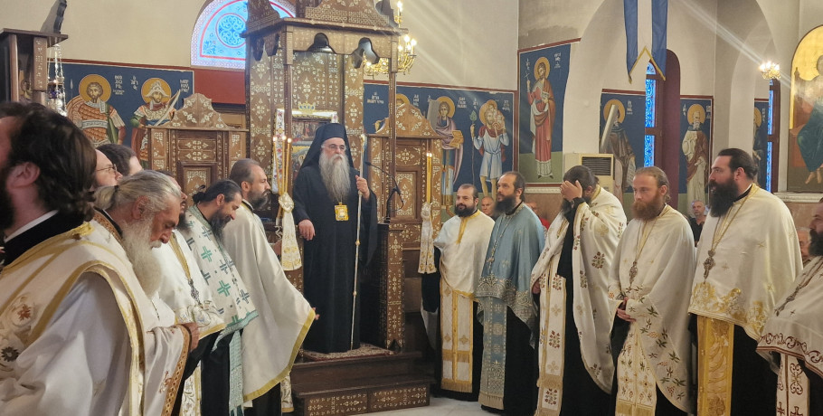 Με λαμπρότητα ο πανηγυρικός Εσπερινός στην καλοκαιρινή πανήγυρη του Αγίου Στεφάνου Σκύδρας