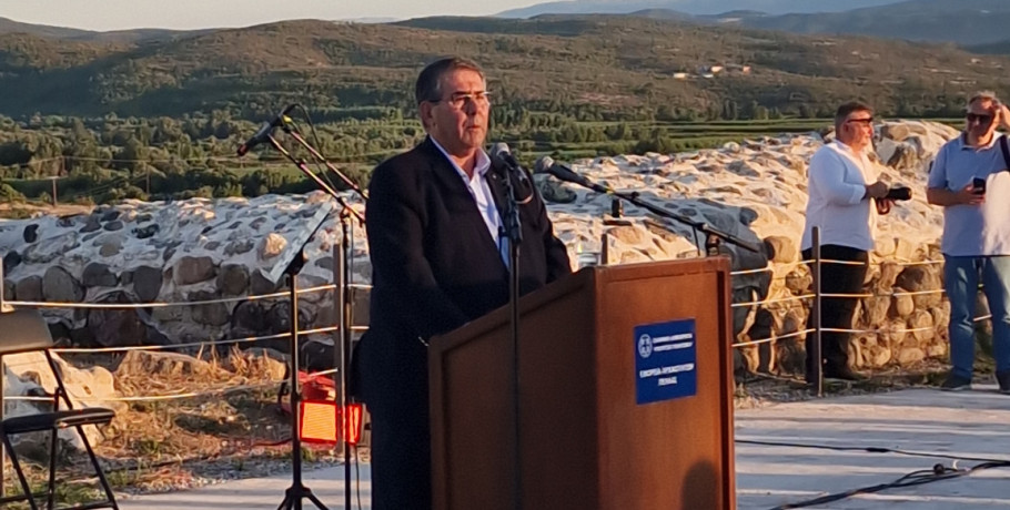 Ιορδάνης Τζαμτζής: «Το Κάστρο της Χρυσής αποκτά ξανά ζωή και επιστρέφει στον πολιτιστικό χάρτη της Μακεδονίας»
