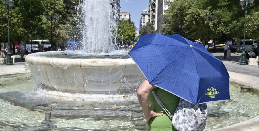 Καιρός: «Καμίνι» η χώρα με έως και 38°C – Πού θα βρέξει και πού θα πνέουν ισχυροί άνεμοι