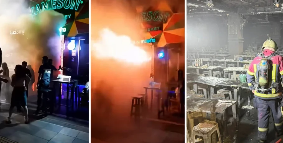 Μεγάλη φωτιά σε μπαρ στην Μπανγκόκ, τουλάχιστον 27 οι νεκροί