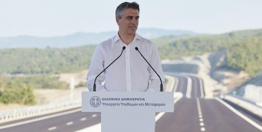 Χρίστος Δήμας: Ο Ε65 αλλάζει τον χάρτη των οδικών μεταφορών στην ηπειρωτική Ελλάδα