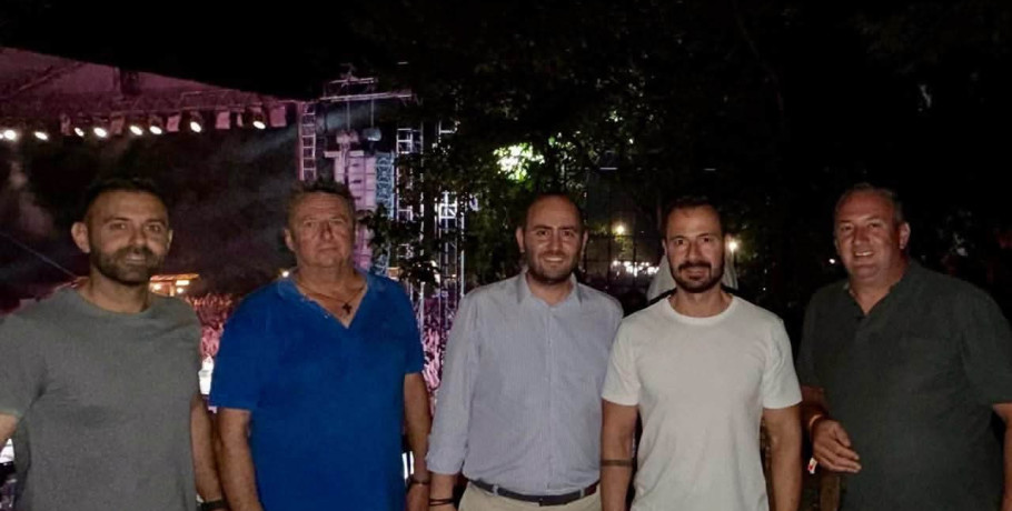 Στο Φεστιβάλ Πόζαρ μαζί ο Λάκης Βασιλειάδης με τον Χρήστο Μπάτση και τον Γιάννη Κετικίδη