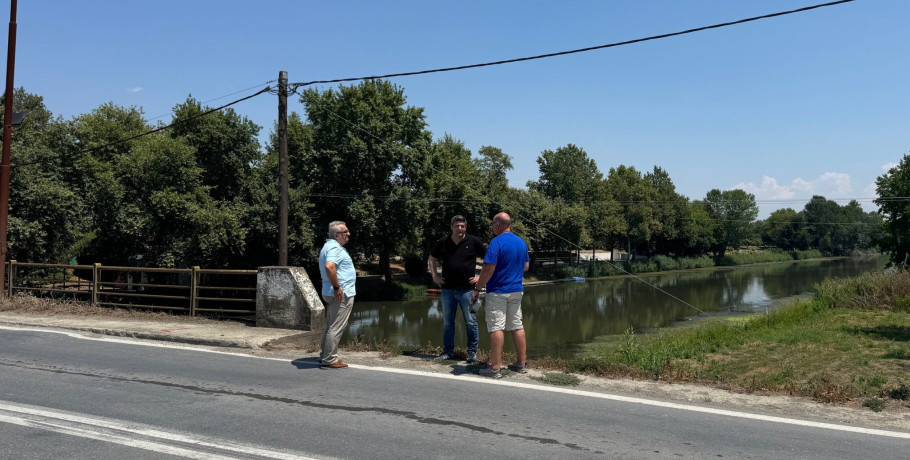 Στον Δήμο Πέλλας εκπρόσωπος του ΥΠΕΘΑ για τη διερεύνηση τοποθέτησης γέφυρας Bailey στον Λουδία