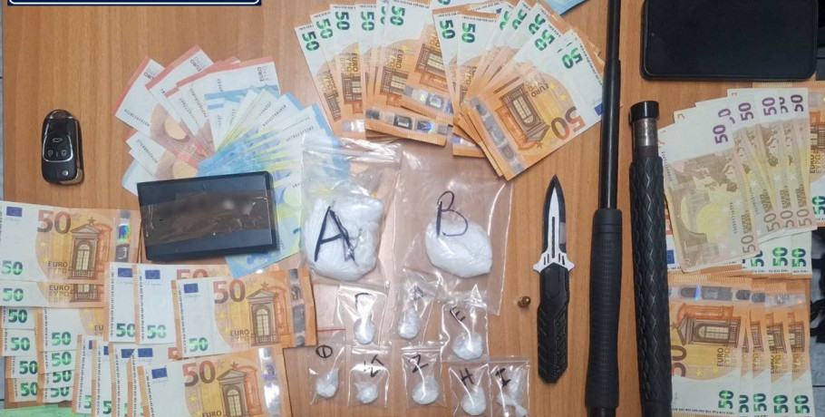 Συνελήφθη ένα άτομο στη Χαλκιδική για διακίνηση ναρκωτικών ουσιών