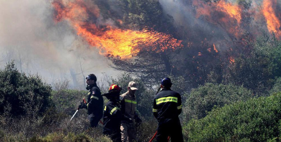 Φωτιά τώρα στην Ξηρονομή Βοιωτίας – Ήχησε 112
