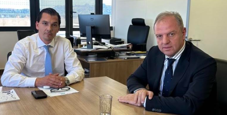 ΔΤ: Συνάντηση του Διονύση Σταμενίτη με τον Πρόεδρο του ΕΟΠΥΥ