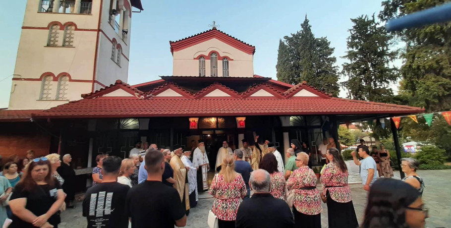 Το Ριζό τίμησε με λαμπρότητα τη Μεταμόρφωση του Σωτήρος – Παρούσα η Νίκη Ποζίδου