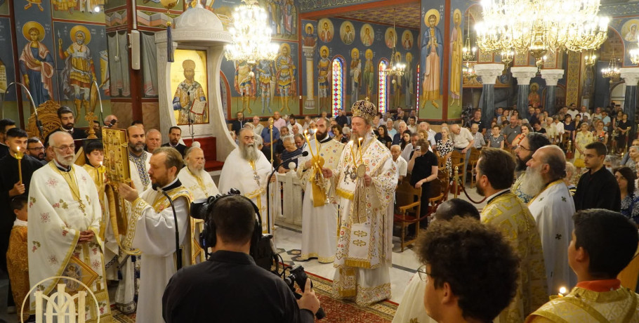 Με ιδιαίτερη λαμπρότητα η πανήγυρις της Μεταμορφώσεως του Σωτήρος στη Θεσσαλονίκη – Πνευματικός πρωταγωνιστής ο Μητροπολίτης Φιλόθεος