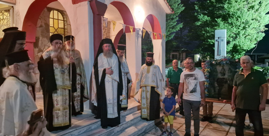 Η Φούστανη τιμά τα Εννιάμερα της Παναγίας – Πλήθος πιστών στον Αρχιερατικό Εσπερινό
