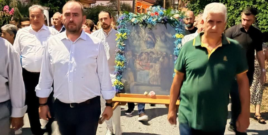 Λάκης Βασιλειάδης : Απόδοση τιμής στη Κοίμηση της Θεοτόκου